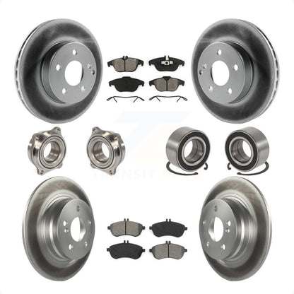 [Avant + Arrière] Kit de Roulement de roue pour 2010 Mercedes-Benz C300 C250 AWD KBB-108156 par Transit Auto