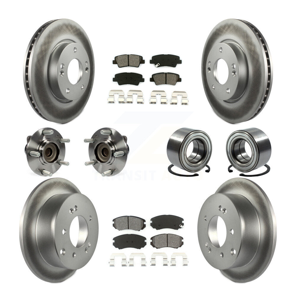 [Avant + Arrière] Kit de Roulement de roue pour 2012-2013 Kia Soul KBB-108158
