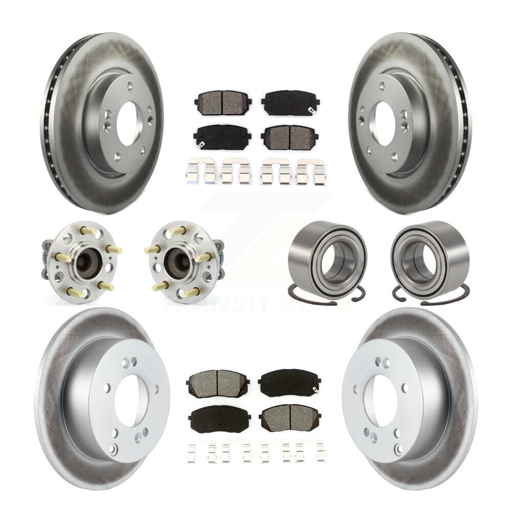 [Avant + Arrière] Kit de Roulement de roue pour 2010-2012 Kia Rondo KBB-108167