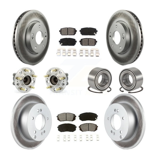 [Avant + Arrière] Kit de Roulement de roue pour 2010-2012 Kia Rondo KBB-108167