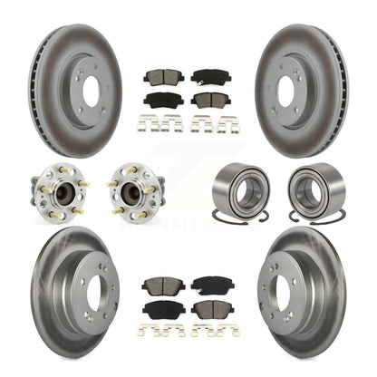 [Avant + Arrière] Kit de Roulement de roue pour Hyundai Sonata Kia Optima KBB-108172