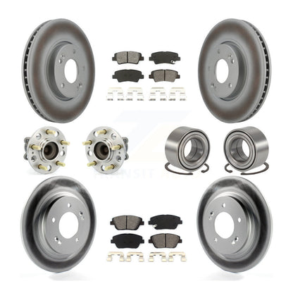 [Avant + Arrière] Kit de Roulement de roue pour 2013 Kia Optima 2.4L avec Electric Parking KBB-108173