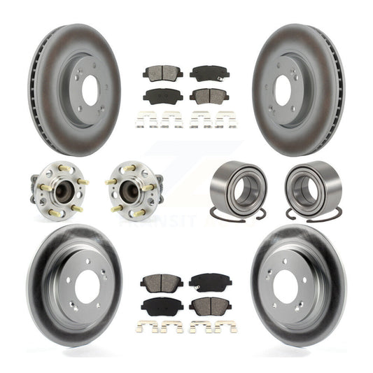 [Avant + Arrière] Kit de Roulement de roue pour 2013 Kia Optima 2.4L avec Electric Parking KBB-108173