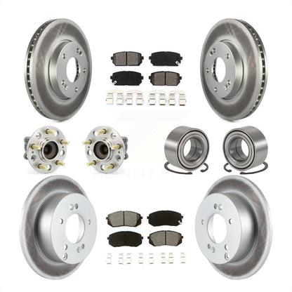 [Avant + Arrière] Kit de Roulement de roue pour 2008-2009 Kia Rondo KBB-108175 par Transit Auto