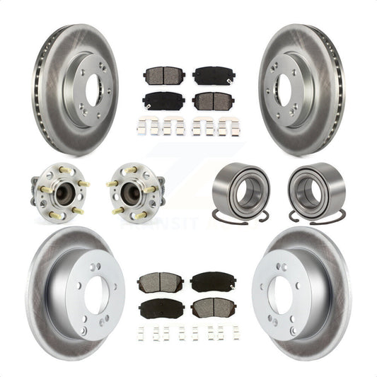 [Avant + Arrière] Kit de Roulement de roue pour 2008-2009 Kia Rondo KBB-108175 par Transit Auto