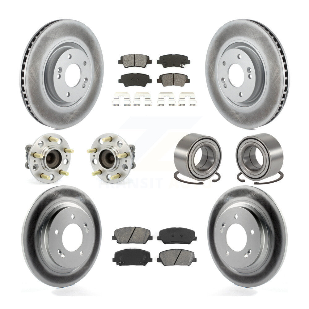 [Avant + Arrière] Kit de Roulement de roue pour 2013 Kia Optima 2.0L avec Electric Parking KBB-108177