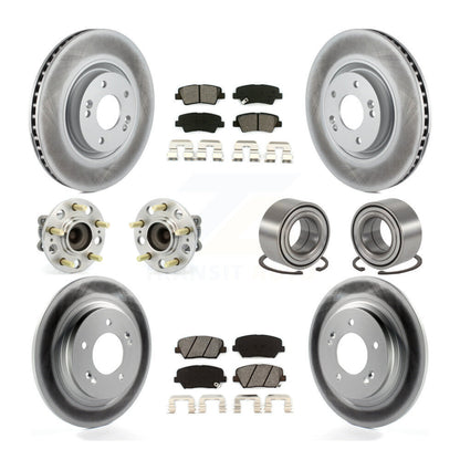 [Avant + Arrière] Kit de Roulement de roue pour 2016-2017 Hyundai Azera Limited KBB-108179