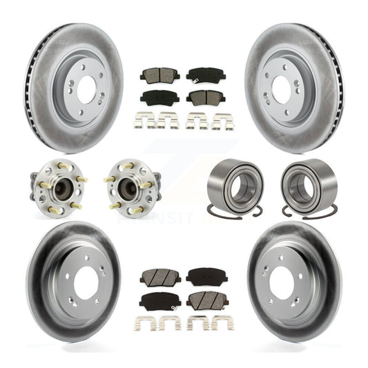 [Avant + Arrière] Kit de Roulement de roue pour 2016-2017 Hyundai Azera Limited KBB-108179