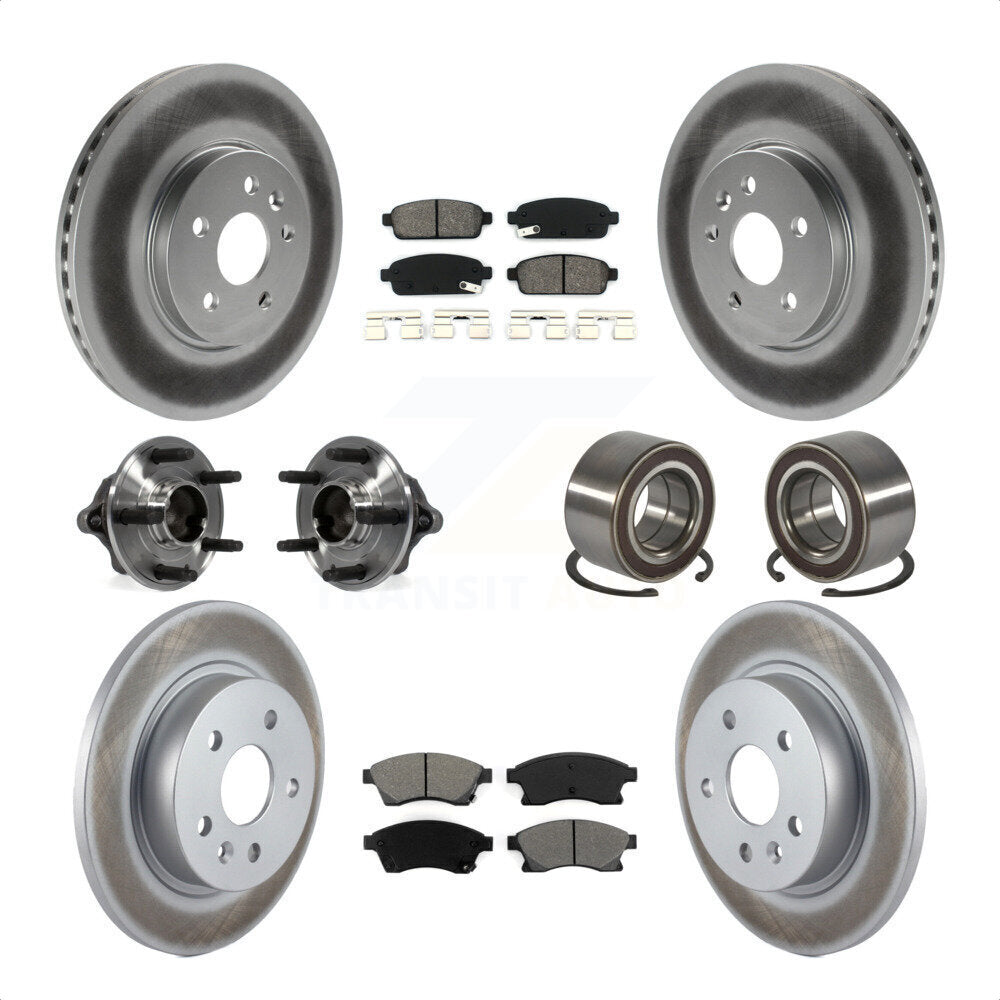 [Avant + Arrière] Kit de Roulement de roue pour Chevrolet Sonic Buick Encore Trax KBB-108189 par Transit Auto
