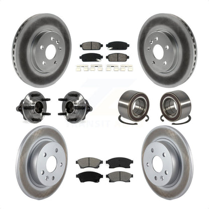 [Avant + Arrière] Kit de Roulement de roue pour Chevrolet Sonic Buick Encore Trax KBB-108189 par Transit Auto