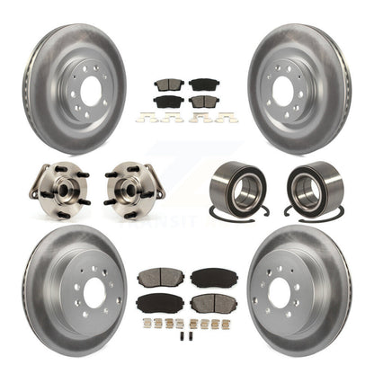 [Avant + Arrière] Kit de Roulement de roue pour 2007-2015 Mazda CX-9 AWD KBB-108192