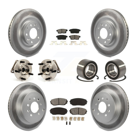 [Avant + Arrière] Kit de Roulement de roue pour 2007-2015 Mazda CX-9 AWD KBB-108192