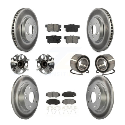 [Avant + Arrière] Kit de Roulement de roue pour 2015 Honda Civic EX avec Coupe Manual transmission KBB-108195