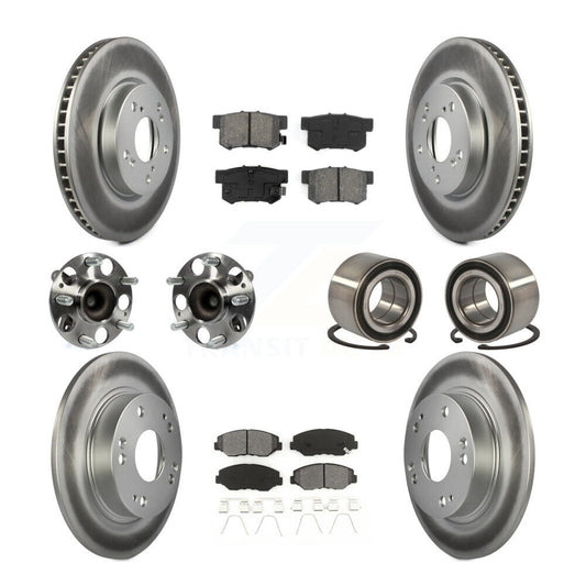 [Avant + Arrière] Kit de Roulement de roue pour 2015 Honda Civic EX avec Coupe Manual transmission KBB-108195