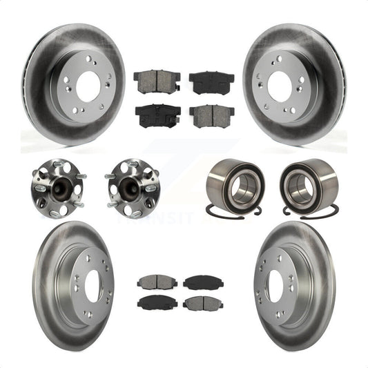 [Avant + Arrière] Kit de Roulement de roue pour 2012 Honda Civic LX Vehicles Manufactured In Canada KBB-108198 par Transit Auto