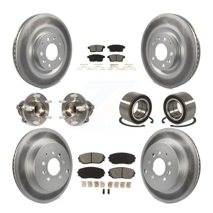 [Avant + Arrière] Kit de Roulement de roue pour 2007-2015 Mazda CX-9 FWD KBB-108199