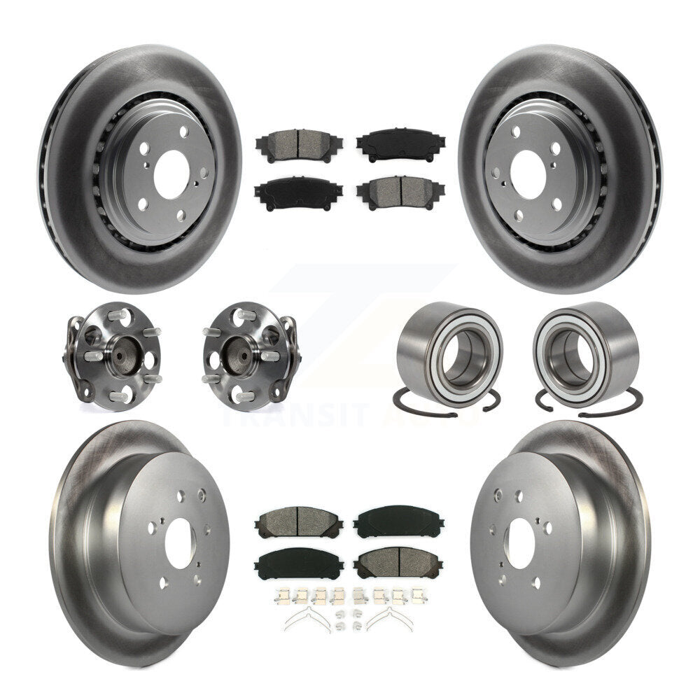 [Avant + Arrière] Kit de Roulement de roue pour 2011-2020 Toyota Sienna FWD KBB-108200