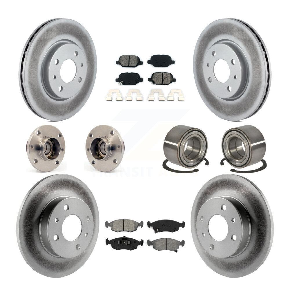 [Avant + Arrière] Kit de Roulement de roue pour Fiat 500 KBB-108202