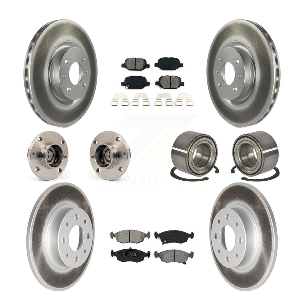 [Avant + Arrière] Kit de Roulement de roue pour Fiat 500 KBB-108203
