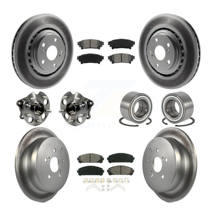 [Avant + Arrière] Kit de Roulement de roue pour 2011-2020 Toyota Sienna AWD KBB-108204
