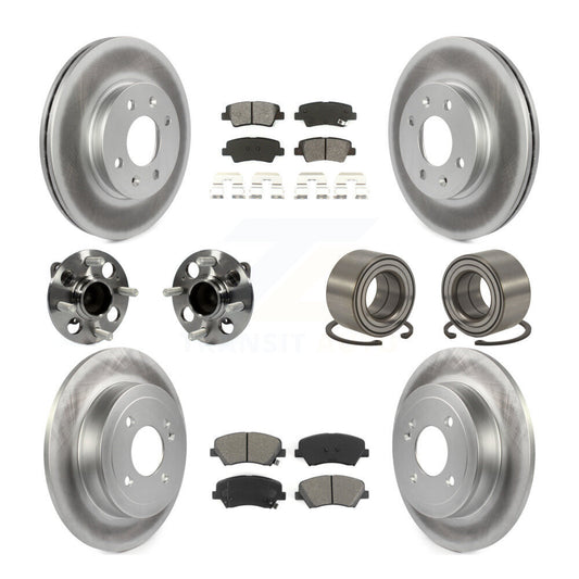 [Avant + Arrière] Kit de Roulement de roue pour 2012-2017 Hyundai Accent KBB-108205