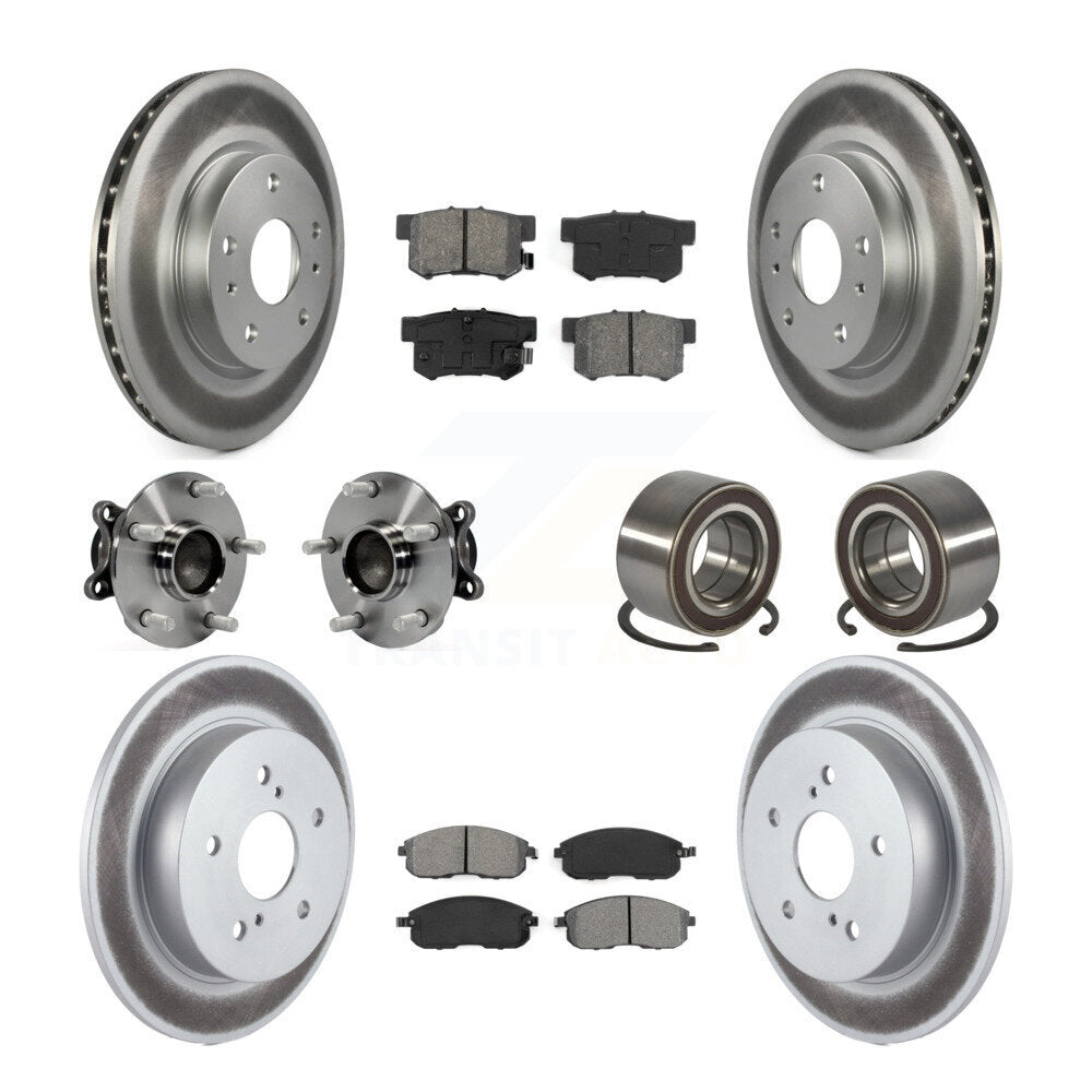 [Avant + Arrière] Kit de Roulement de roue pour 2008-2013 Suzuki SX4 FWD KBB-108207