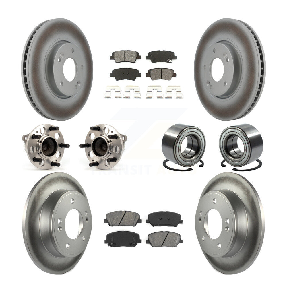 [Avant + Arrière] Kit de Roulement de roue pour Hyundai Veloster Kia Forte Koup KBB-108209