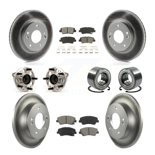[Avant + Arrière] Kit de Roulement de roue pour Hyundai Elantra Kia Forte Veloster GT Forte5 Coupe Koup KBB-108211