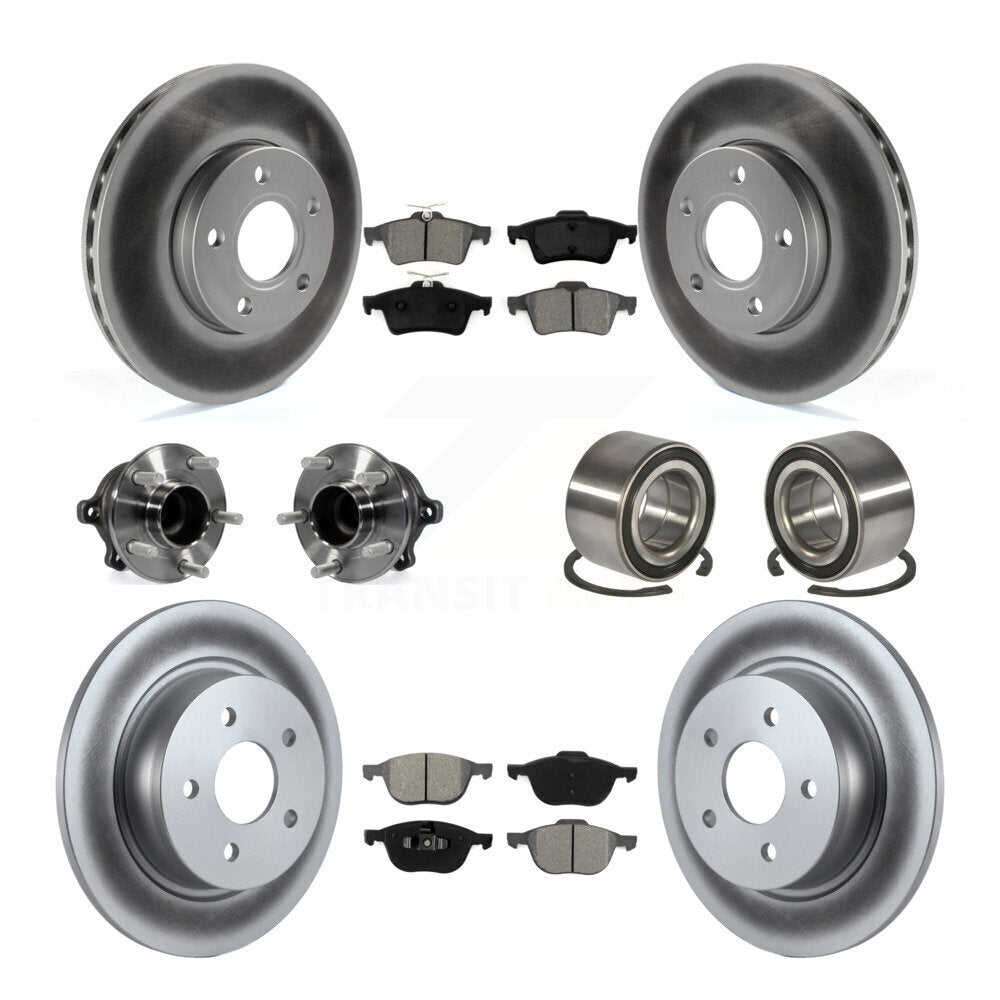 [Avant + Arrière] Kit de Roulement de roue pour Ford C-Max sans Parking Assist KBB-108213