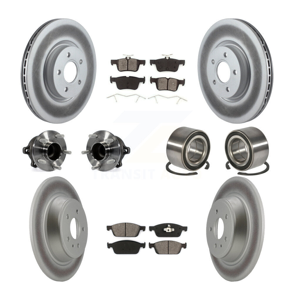 [Avant + Arrière] Kit de Roulement de roue pour Ford Escape Lincoln MKC KBB-108215