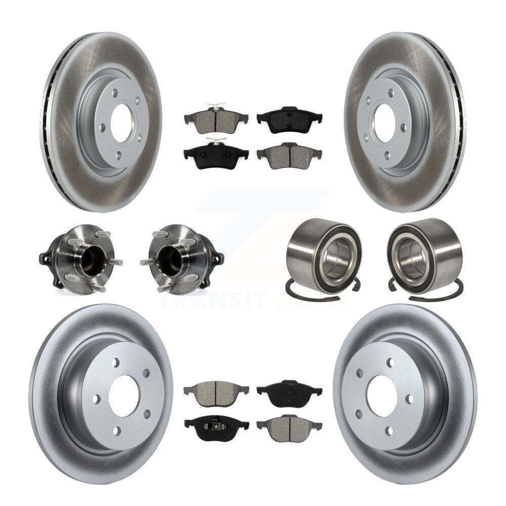 [Avant + Arrière] Kit de Roulement de roue pour Ford Escape C-Max sans Parking Assist KBB-108216