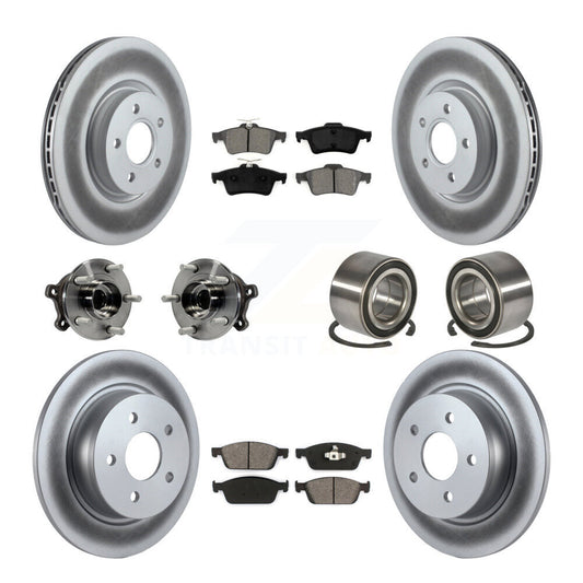 [Avant + Arrière] Kit de Roulement de roue pour 2013-2016 Ford Escape AWD avec 2.0L 1.6L KBB-108218