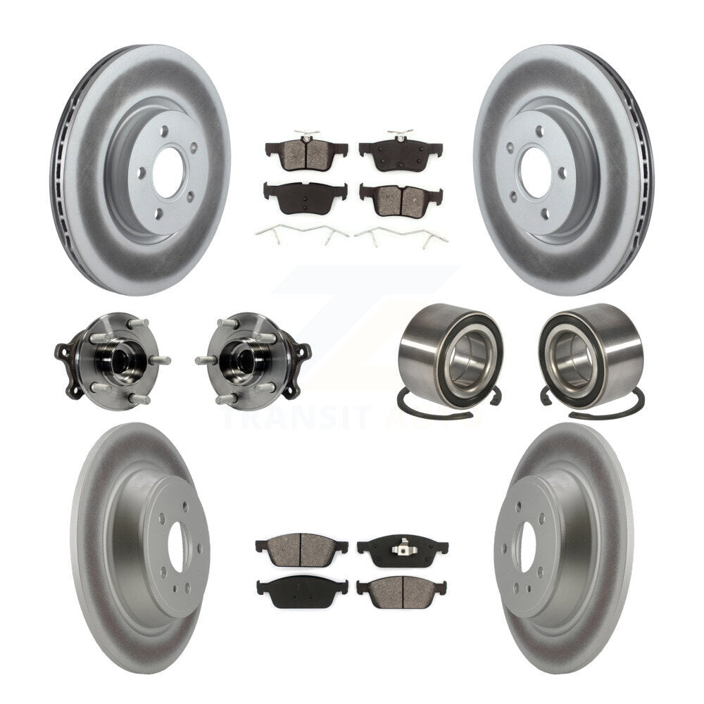 [Avant + Arrière] Kit de Roulement de roue pour Ford Escape Lincoln MKC KBB-108219