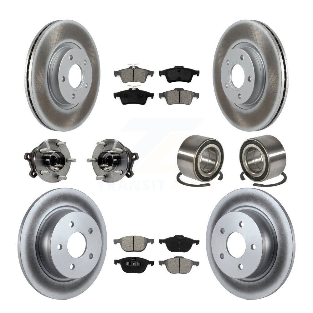 [Avant + Arrière] Kit de Roulement de roue pour 2015-2016 Ford Escape AWD avec 2.5L KBB-108220