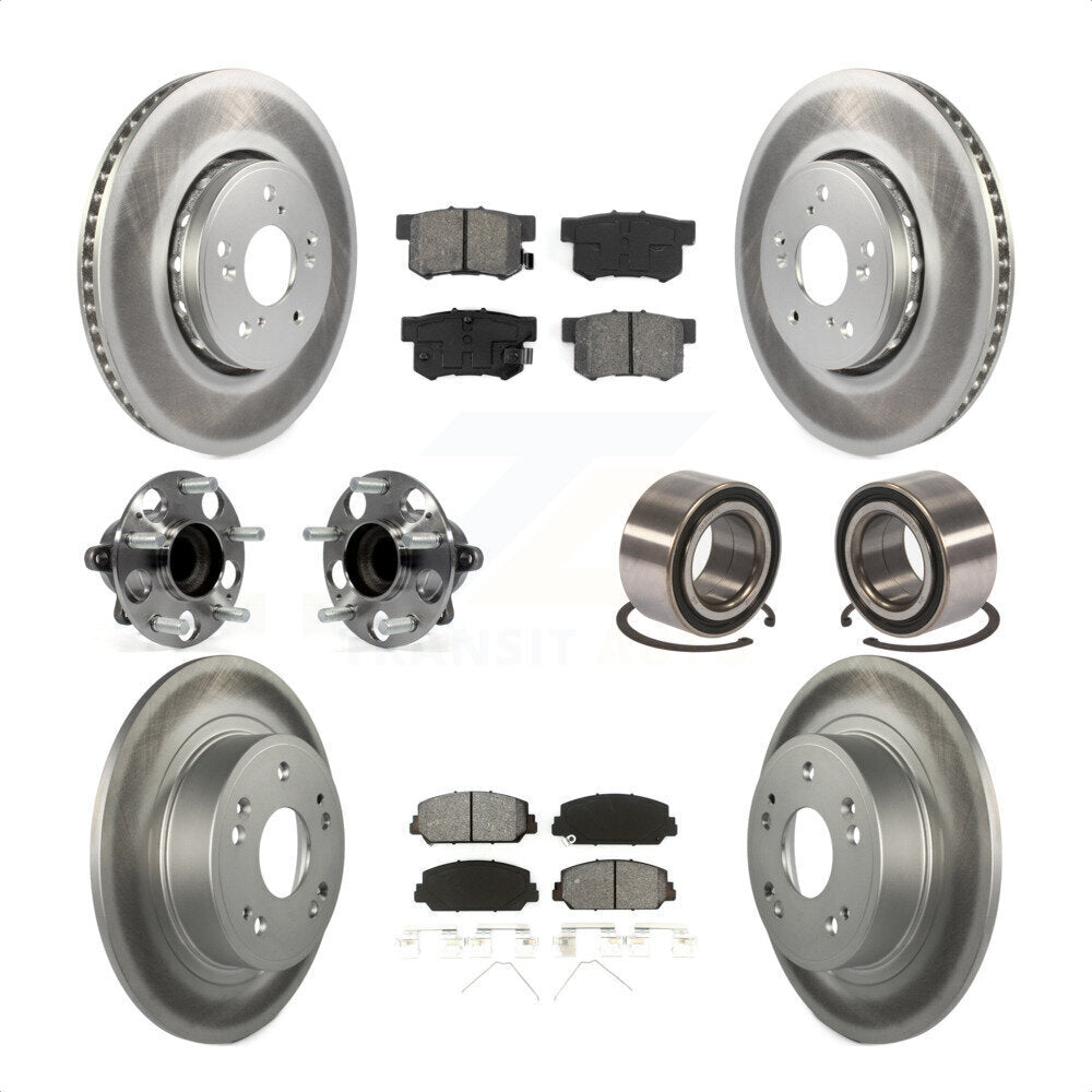 [Avant + Arrière] Kit de Roulement de roue pour 2016 Acura ILX KBB-108230 par Transit Auto