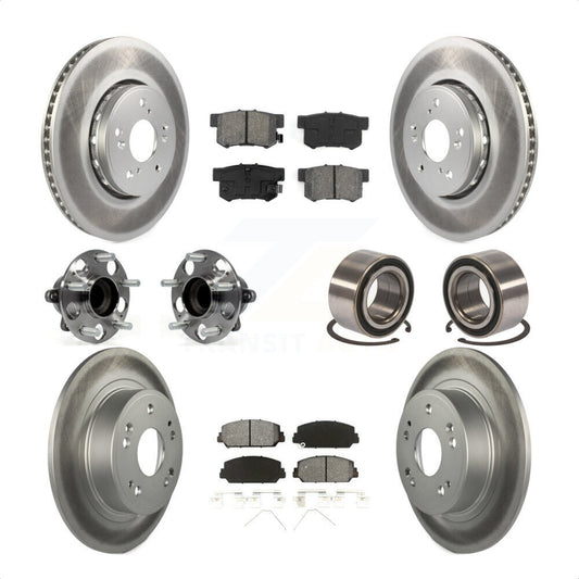 [Avant + Arrière] Kit de Roulement de roue pour 2016 Acura ILX KBB-108230 par Transit Auto
