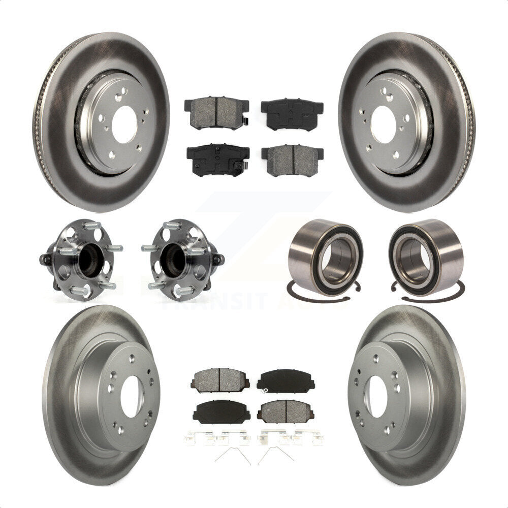 [Avant + Arrière] Kit de Roulement de roue pour 2017-2018 Acura ILX KBB-108231 par Transit Auto