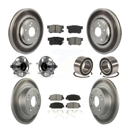 [Avant + Arrière] Kit de Roulement de roue pour 2017-2018 Acura ILX KBB-108231 par Transit Auto