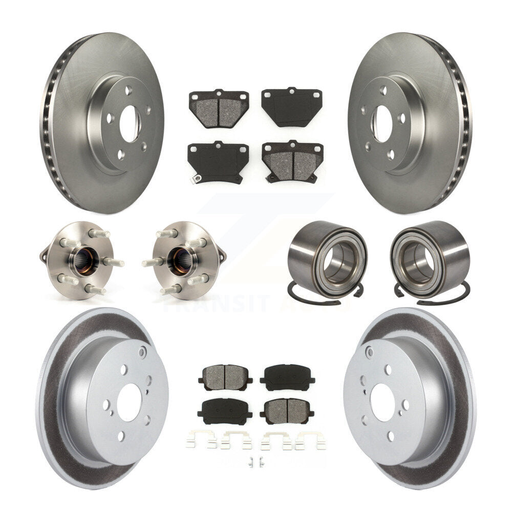 [Avant + Arrière] Kit de Roulement de roue pour 2003-2006 Toyota Matrix Pontiac Vibe AWD KBB-108232