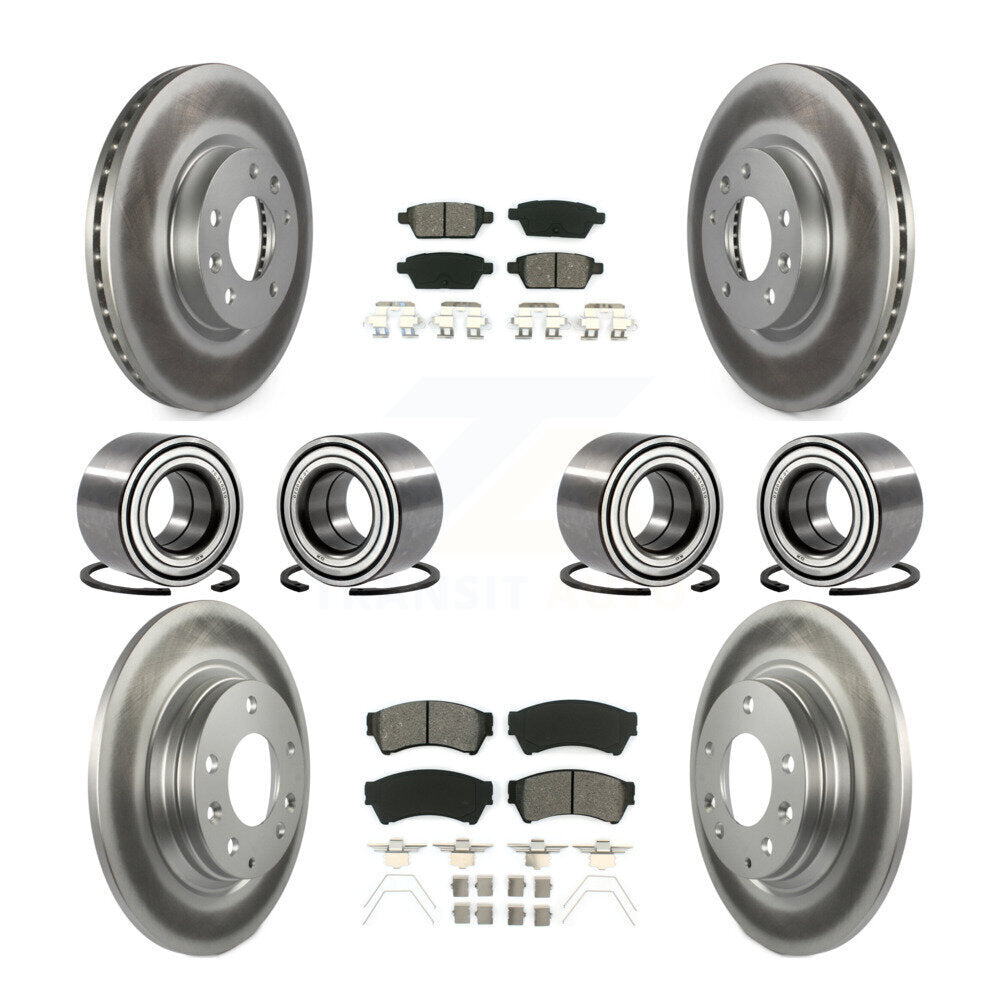 [Avant + Arrière] Kit de Roulement de roue pour Ford Fusion Lincoln MKZ Mercury Milan KBB-108249