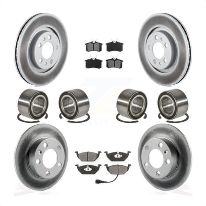 [Avant + Arrière] Kit de Roulement de roue pour 2004 Volkswagen Golf 2.0L 1.9L KBB-108252 par Transit Auto