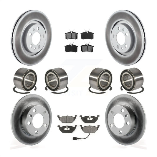 [Avant + Arrière] Kit de Roulement de roue pour 2004 Volkswagen Golf 2.0L 1.9L KBB-108252 par Transit Auto
