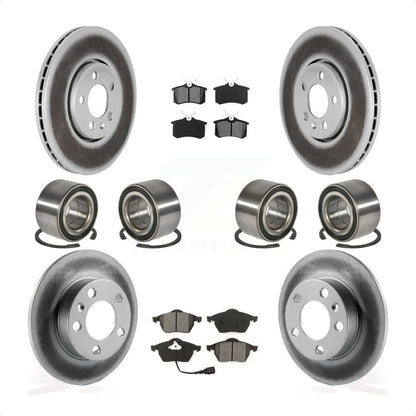 [Avant + Arrière] Kit de Roulement de roue pour 2004 Volkswagen Golf 2.8L 1.8L KBB-108253 par Transit Auto