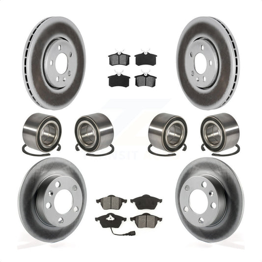 [Avant + Arrière] Kit de Roulement de roue pour 2004 Volkswagen Golf 2.8L 1.8L KBB-108253 par Transit Auto