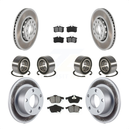 [Avant + Arrière] Kit de Roulement de roue pour 1999 Volkswagen Passat FWD avec 2.8L From Chassis VIN #3BX124708 KBB-108255 par Transit Auto