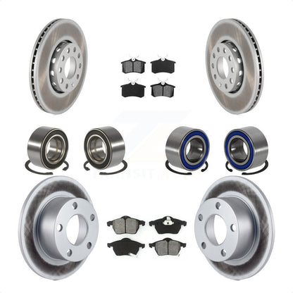 [Avant + Arrière] Kit de Roulement de roue pour 1999 Volkswagen Passat FWD avec 1.8L From Chassis VIN #3BX124708 KBB-108258 par Transit Auto