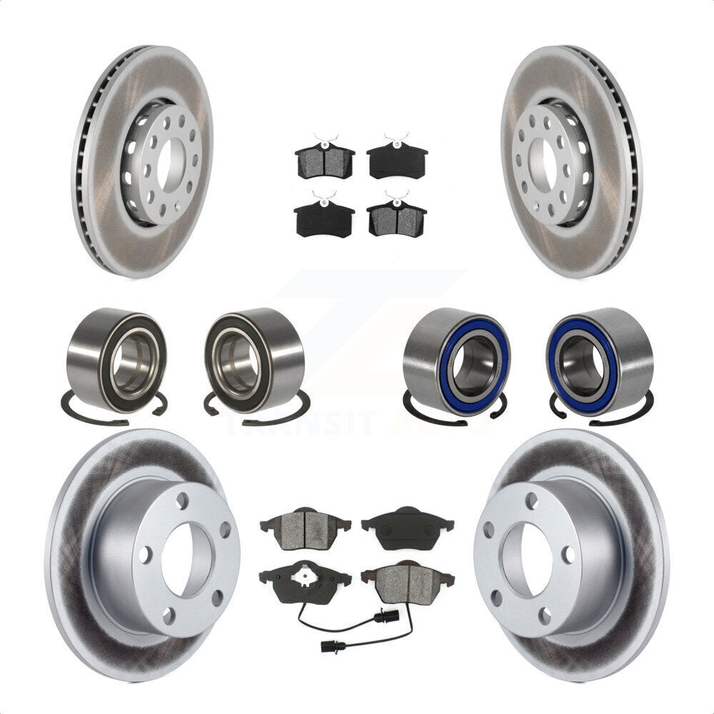 [Avant + Arrière] Kit de Roulement de roue pour 2000 Volkswagen Passat 1.8L avec Turbocharged KBB-108260 par Transit Auto
