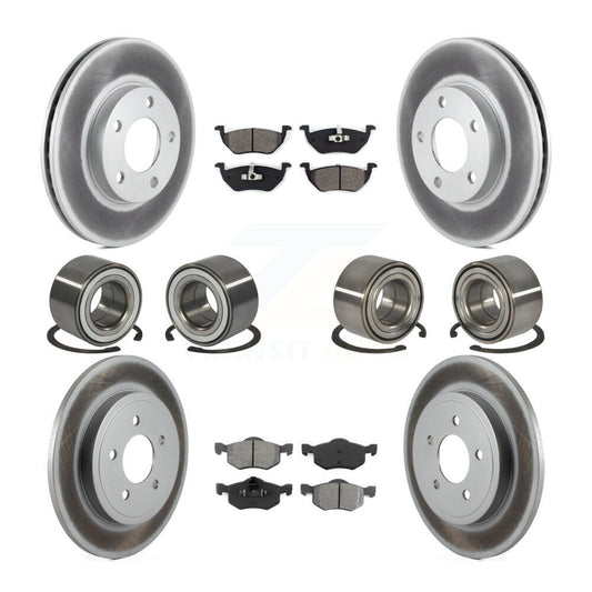 [Avant + Arrière] Kit de Roulement de roue pour Ford Escape Mazda Tribute Mercury Mariner KBB-108264