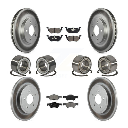 [Avant + Arrière] Kit de Roulement de roue pour Ford Escape Mercury Mariner Mazda Tribute KBB-108265