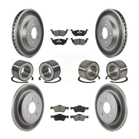 [Avant + Arrière] Kit de Roulement de roue pour Ford Escape Mercury Mariner KBB-108266